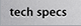 technicke specifikace