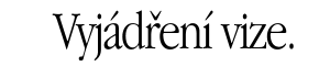 Vision Statement.