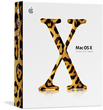 Mac OS X Version 10.2 Jaguar Box