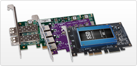 SATA, FireWire, USB, and WiFi Cards